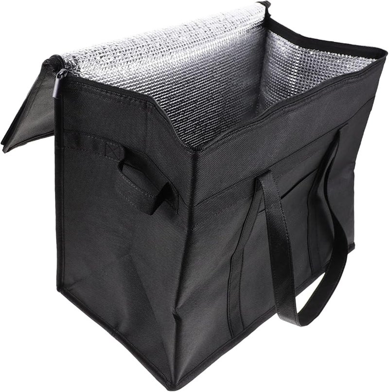 Large Insulated Cooler Bag For Food Storage Picnics Lunches High Thermal Grocery Shopping - Image 1